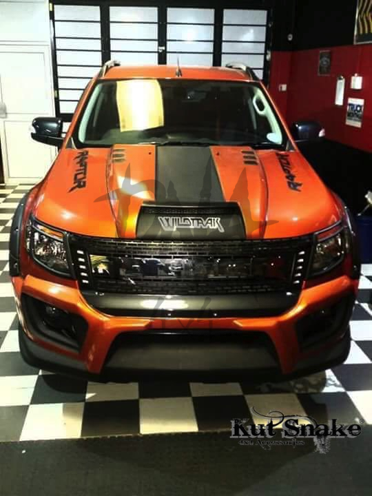 Raptor style Hood Scoop Ford Ranger PX1 - 2011-2015