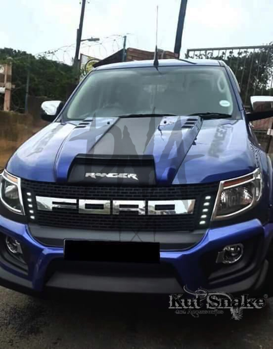 Raptor style Hood Scoop Ford Ranger PX1 - 2011-2015