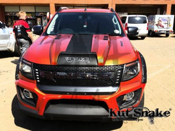 Raptor style Hood Scoop Ford Ranger PX1 - 2011-2015