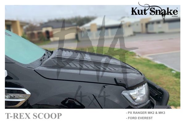 PXTREXSCP-2.jpg T-Rex Hood Scoop Ford Ranger PX2/3 - 2015-on smooth finish