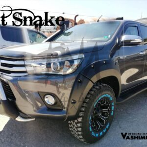 Fender Flares for Toyota Hi-Lux (Rocco) - 2022+ , 75mm wide, fits both wide and narrow body