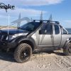 Fender Flares for Nissan Navara D40 - 75 mm wide