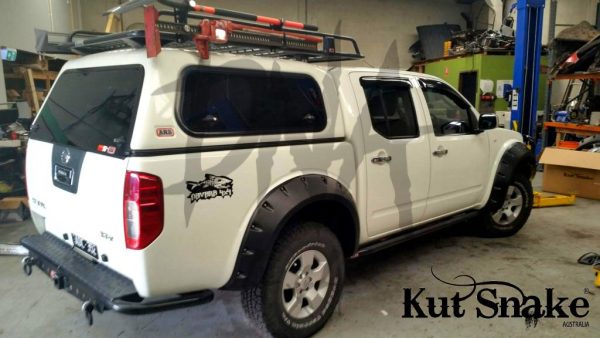 Fender Flares for Nissan Navara D40 - 75 mm wide