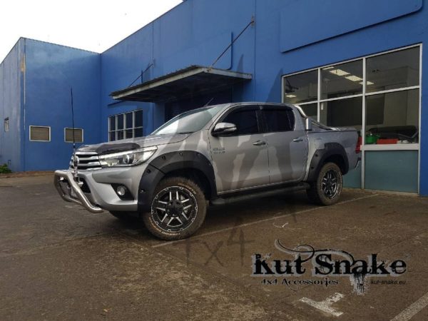 Fender Flares for Toyota Hi-Lux (Revo) - 2015 till 2019 - 75mm wide, fits both wide and narrow body