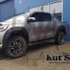 Fender Flares for Toyota Hi-Lux (Revo) - 2015 till 2019 - 75mm wide, fits both wide and narrow body