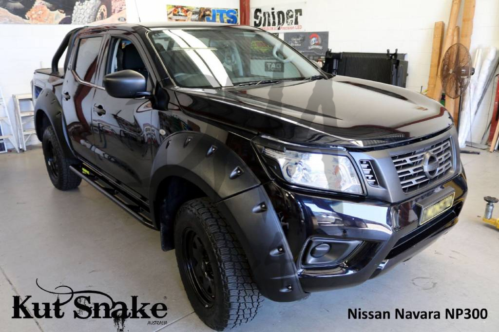 Fender Flares for Nissan Navara D23/NP300 -Monster -85mm wide - AD-BLUE - Image 2