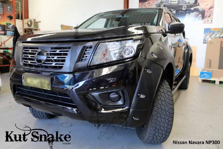 Fender Flares for Nissan Navara D23/NP300 -Monster -85mm wide - AD-BLUE - Image 3