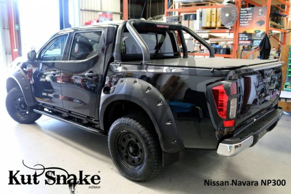 Fender Flares for Nissan Navara D23/NP300 -Monster -85mm wide - AD-BLUE