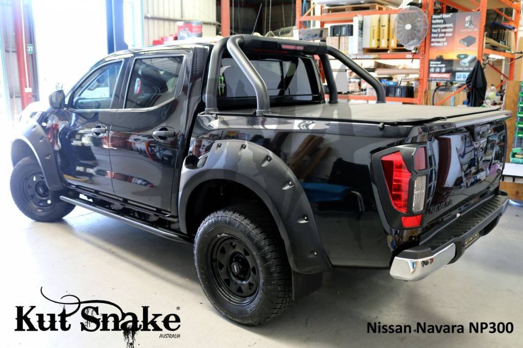 Fender Flares for Nissan Navara D23/NP300 -Monster -85mm wide - AD-BLUE - Image 4
