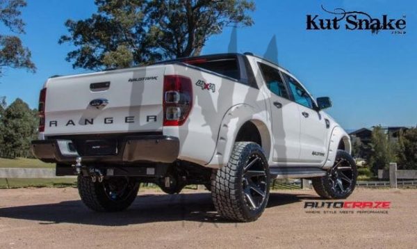 Fender Flares Ford Ranger PX1, 2 and 3- 55 mm wide - Smooth finish