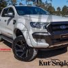Fender Flares Ford Ranger PX1, 2 and 3- 55 mm wide - Smooth finish