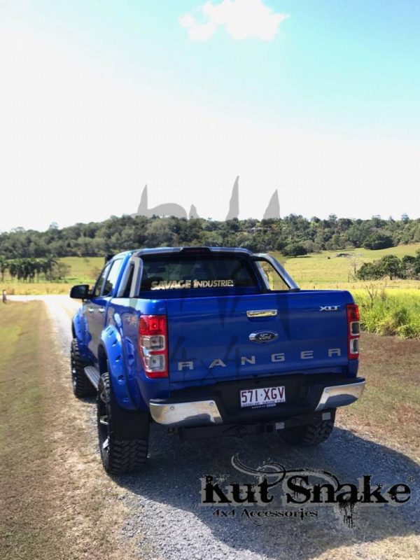 Fender Flares Ford Ranger PX1, 2 and 3- 55 mm wide - Smooth finish