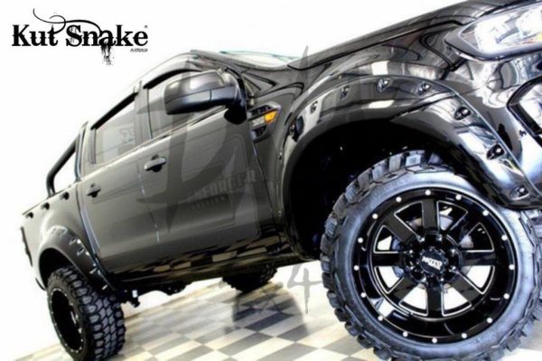 Fender Flares Ford Ranger PX1, 2 and 3- 55 mm wide - Smooth finish