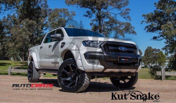 Fender Flares Ford Ranger PX1, 2 and 3- 55 mm wide - Smooth finish