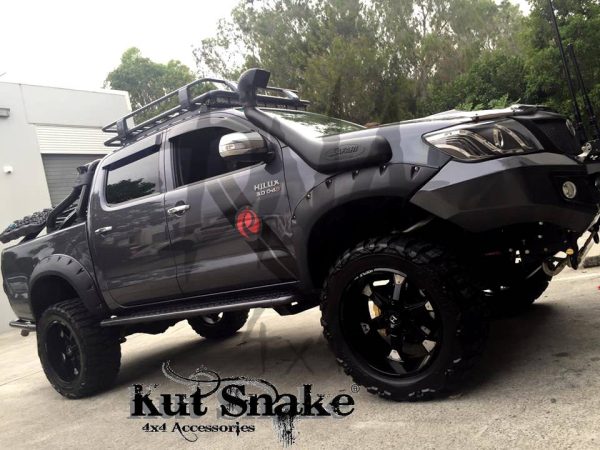 Fender Flares for Toyota Hi-Lux 2012-2015 monster (face-lift) - 95 mm wide