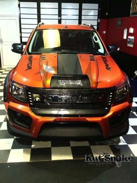 PXSCP-17-1.jpg Raptor style Hood Scoop Ford Ranger PX1 - 2011-2015