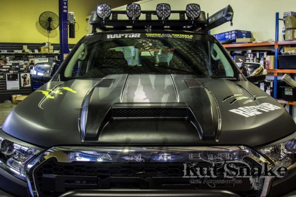 Raptor style Hood Scoop Ford Ranger PX2 - 2015-2019
