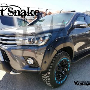 Fender Flares for Toyota Hi-Lux (Rocco) - 2022+ , 75mm wide, fits both wide and narrow body