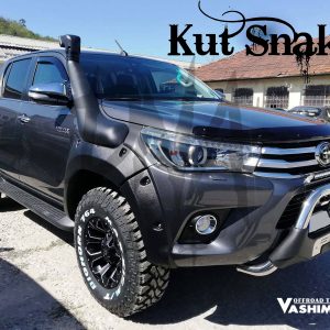 Fender Flares for Toyota Hi-Lux (Rocco) - 2018 - 2021, 75mm wide, fits both wide and narrow body