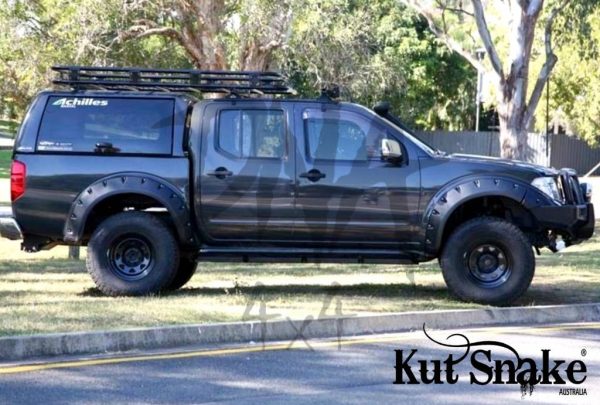 Fender Flares for Nissan Navara D40 - 75 mm wide
