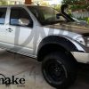 Fender Flares for Nissan Navara D40 - 75 mm wide