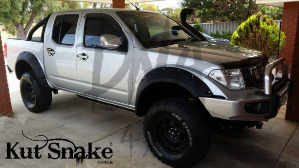 Fender Flares for Nissan Navara D40 - 75 mm wide