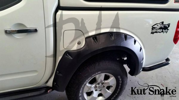 Fender Flares for Nissan Navara D40 - 75 mm wide