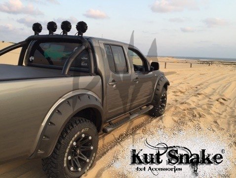 Fender Flares for Nissan Navara D40 - 75 mm wide