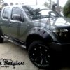 Fender Flares for Nissan Navara D40 - 75 mm wide