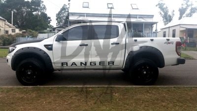 Fender Flares Ford Ranger PX1, PX2 and PX3 "Monster"- 95 mm wide