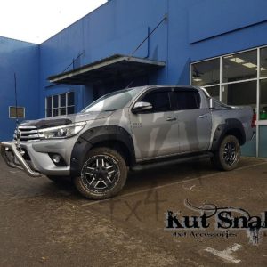 Fender Flares for Toyota Hi-Lux (Revo) - 2015 till 2019 - 75mm wide, fits both wide and narrow body