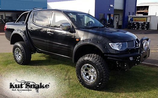 Fender Flares for Mitsubishi L200 ML/MN - 95 mm wide