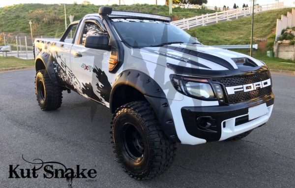 Fender Flares Ford Ranger PX1, PX2 and PX3 "Monster"- 95 mm wide