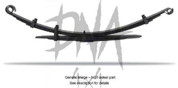 Pedders Trakryder Leaf Spring 6233 ( Raised Height Heavy Duty Spring)