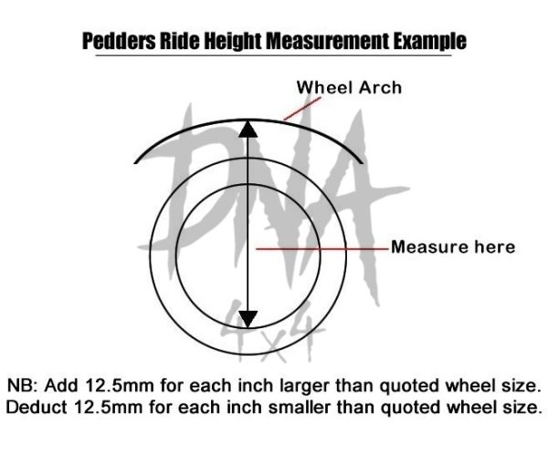 Pedders 1.75 Inch Suspension Lift Kit. With Improved Ride and Assembled Struts. Ford Ranger, PX MkIII 803367