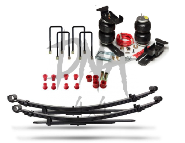 Pedders Heavy Duty Load Carrying and Towing Suspension Kit. With supplementary airbags. Mitsubishi L200 803266