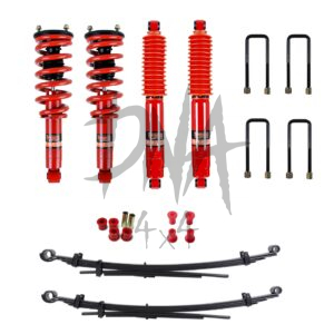Pedders Extra Heavy Duty Load Carrying and Towing Suspension Kit. With Assembled Struts. Mitsubishi L200 803250