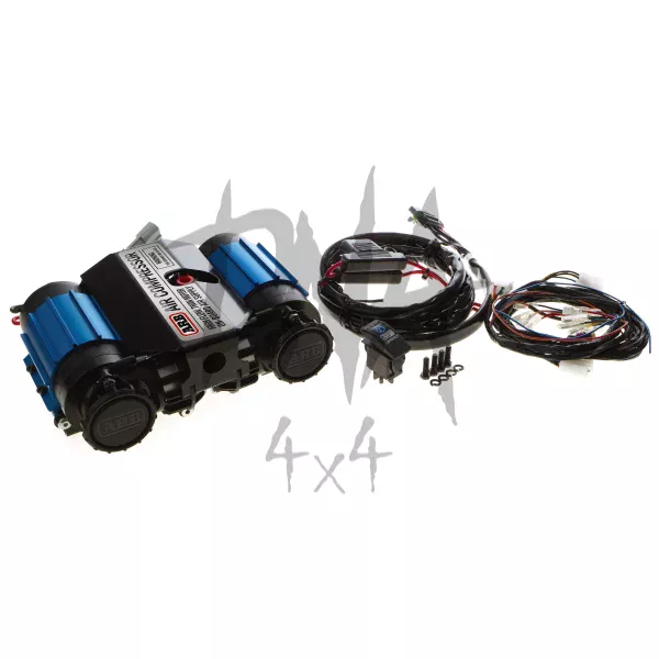 ARB Compressor Kit Twin Mount Fix 12V with Loom & Switch