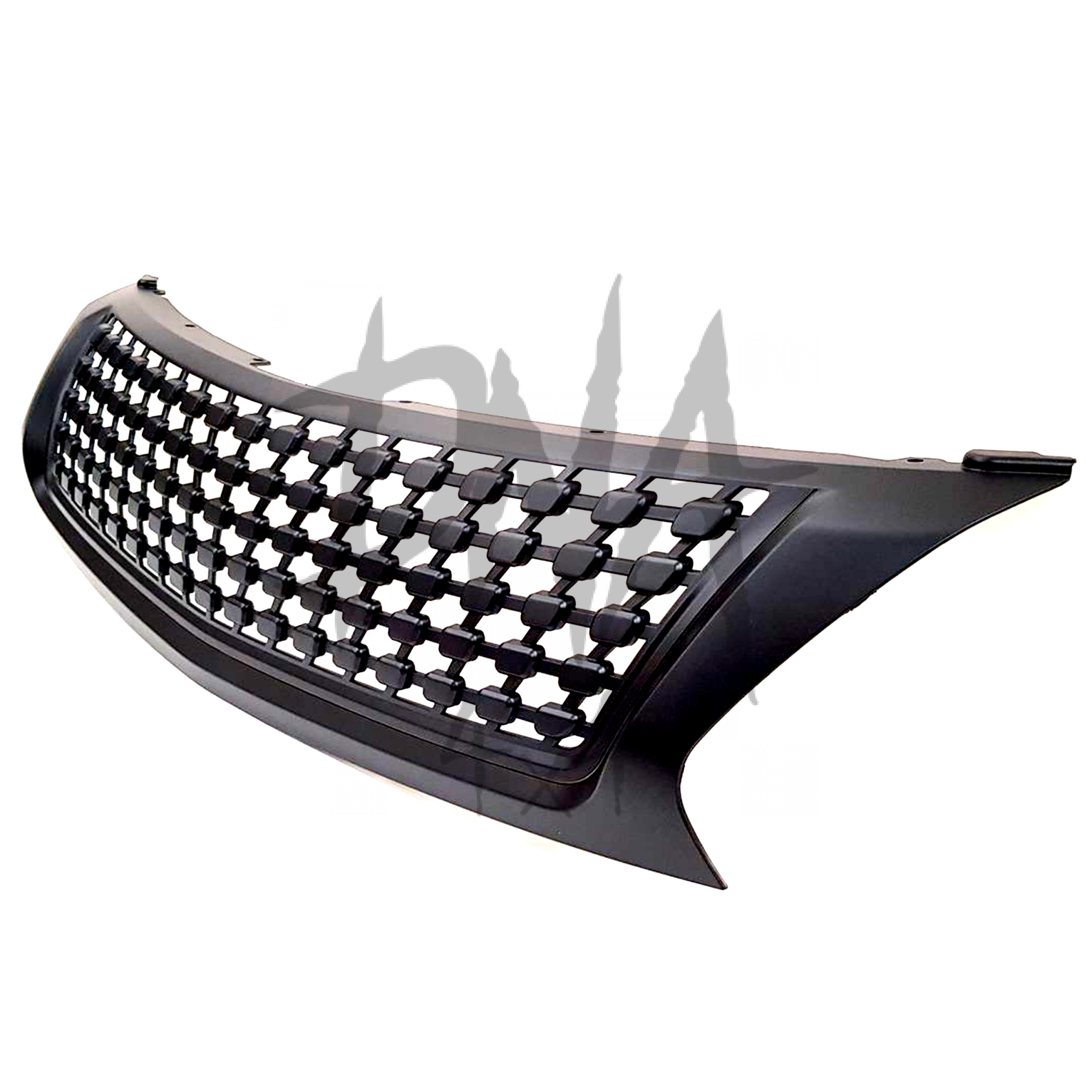 Mitsubishi L200 2015-2019 Matt Black Grille