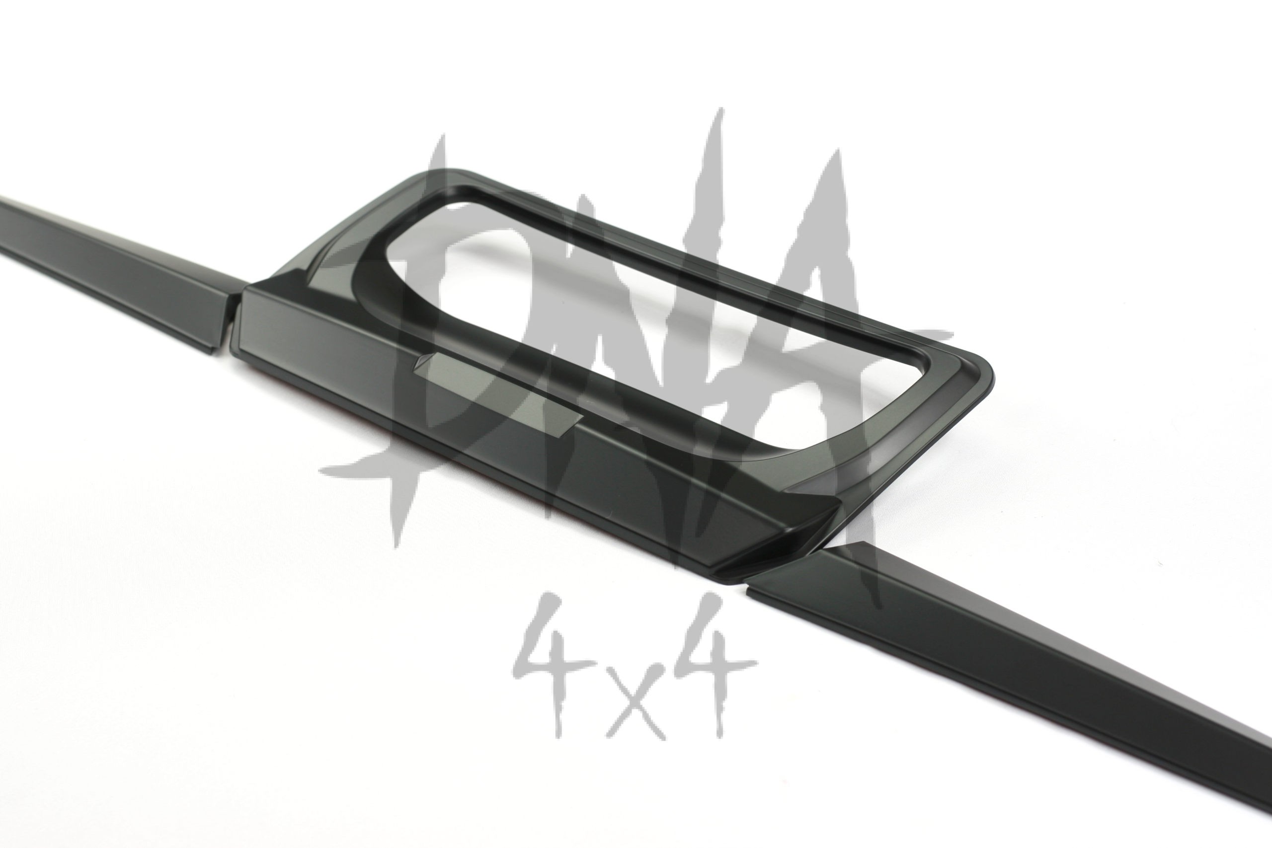 Ford Ranger 2012+ Tailgate Trim - Matt Black
