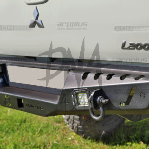 Isuzu D-Max 2012+ Rear Bumper Matt Black