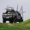 Ford Ranger 2012 +Rear Bumper Matt Black