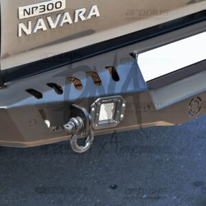 Nissan Navara NP300 Rear Bumper Matt Black