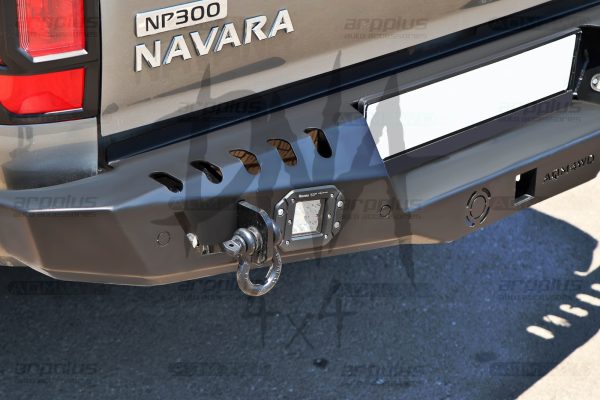 Nissan Navara D40 2010-2015 Rear Bumper Matt Black