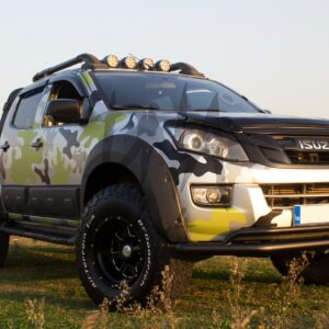Isuzu D-Max 2012+ City Bar/Nudge Bar Matt Black