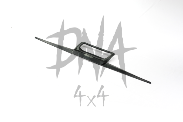 Ford Ranger 2012+ Tailgate Trim - Matt Black