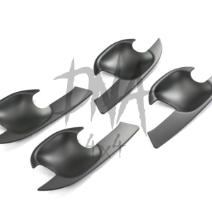 Ford Ranger 2012+ Matt Black Door Handle Inserts