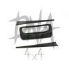 Ford Ranger 2012+ Tailgate Trim - Matt Black