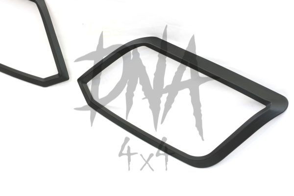 IMG_1297.JPG Volkswagen Amarok 2010+ Headlight Covers Matt Black