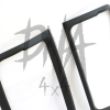 Volkswagen Amarok 2010+ Taillight Covers Matt Black